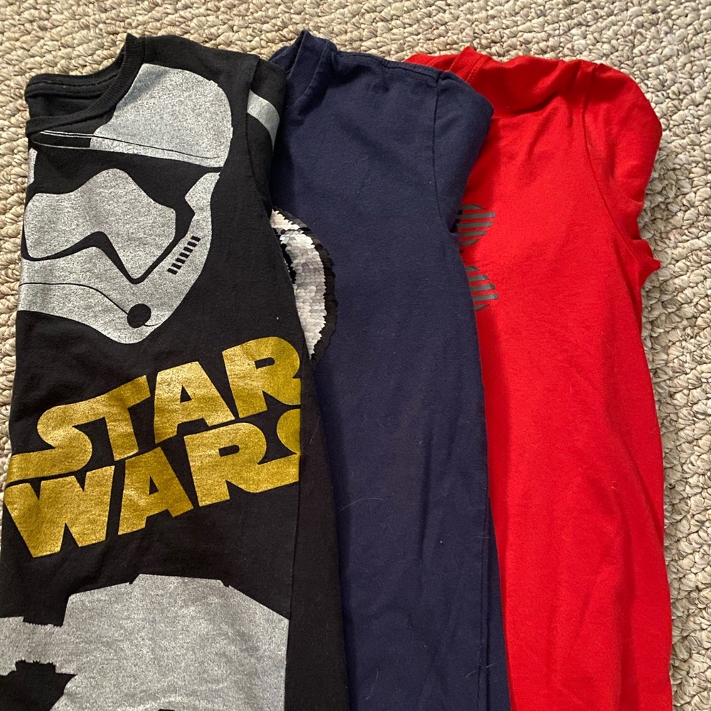 3 Boys’ T-Shirts Medium